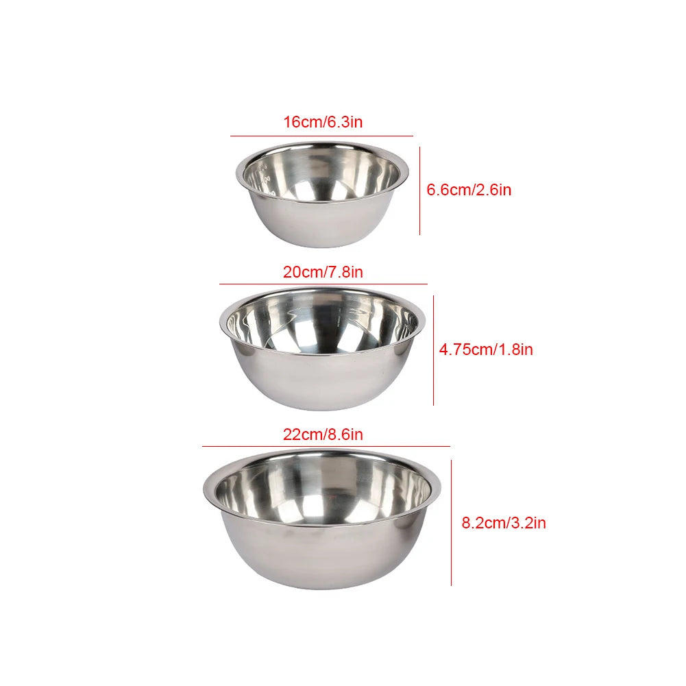 3Pcs Gourmet Bowl Set