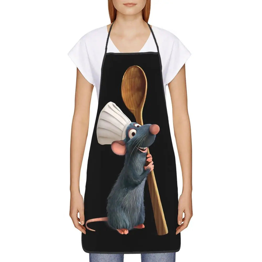 Unisex Ratatouille Chef Remy With Spoon Apron