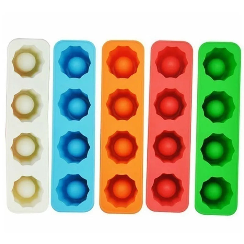 Ice Cube Tray Mold Makes Shot Glasses