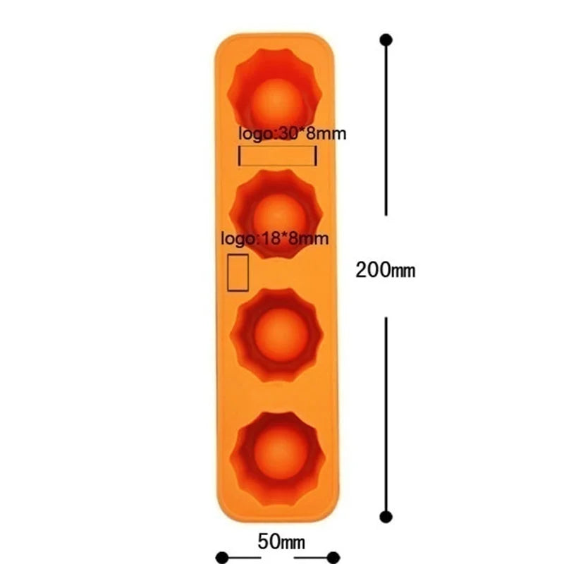 Ice Cube Tray Mold Makes Shot Glasses