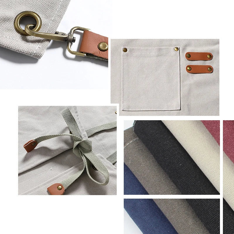 Thicken Canvas Denim Apron