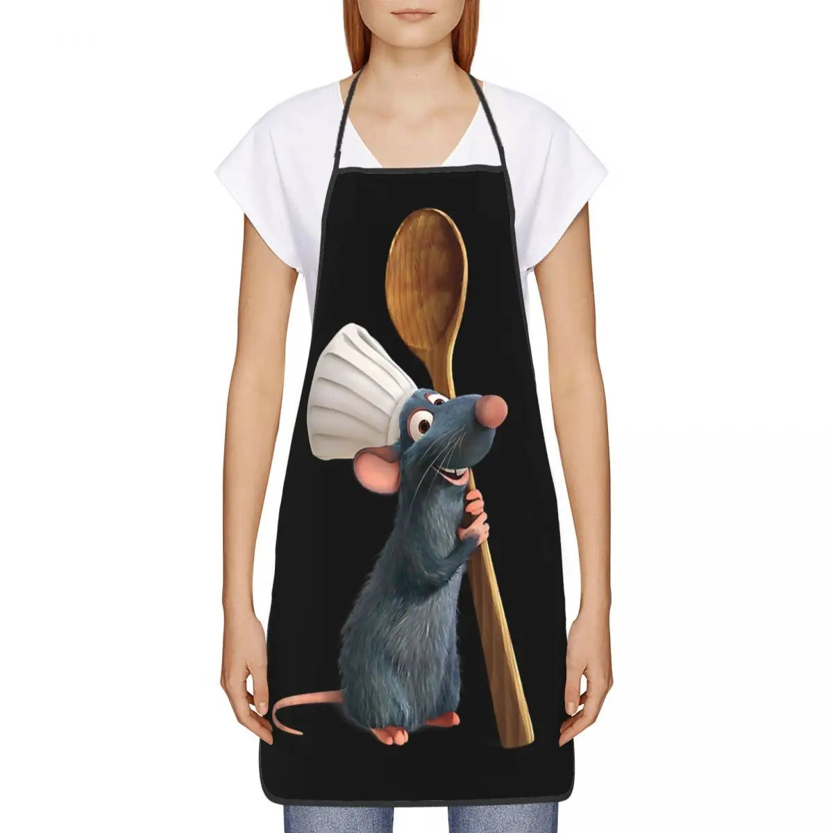 Unisex Ratatouille Chef Remy With Spoon Apron