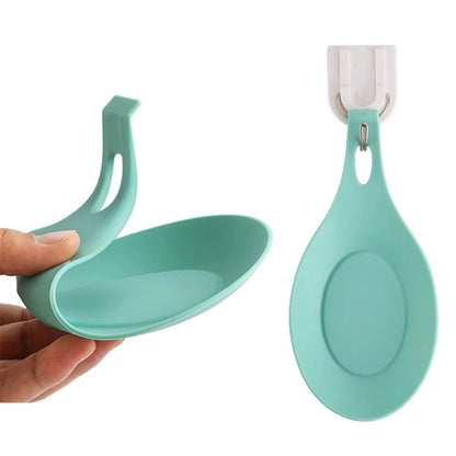 Silicone Insulated Spoon Holder Heat Resistant Placemat