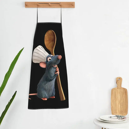 Unisex Ratatouille Chef Remy With Spoon Apron